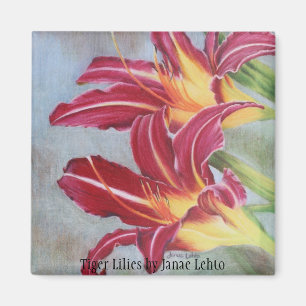 Tiger Lilies Magneet