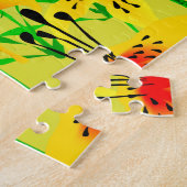 Tiger Lilies Puzzle Legpuzzel (Zijkant)
