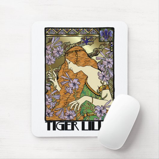 Tiger Lillie Muismat (Met muis)