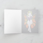 Tiger Lillith Flower Fairy Kaart (Binnen)