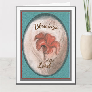 Tiger Lilly Blessing Kaart