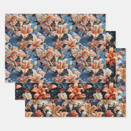 Tiger Lilly Collectie 3 x Inpakpapier Vel