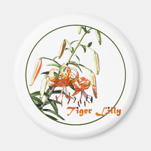 Tiger Lilly Magneet