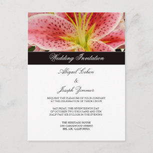 Tiger Lilly Wedding Invitation Briefkaarten