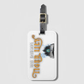 Tiger Lily Bagagelabel (Voorkant (verticaal))