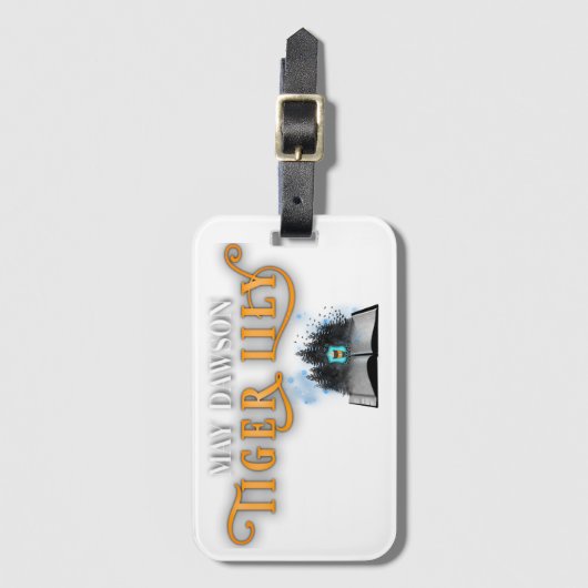 Tiger Lily Bagagelabel (Voorkant (verticaal))