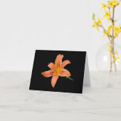 'Tiger Lily' Blank Note Kaart (Gele Bloem)