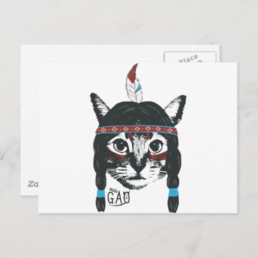 Tiger Lily Briefkaart (Voorkant / Achterkant)