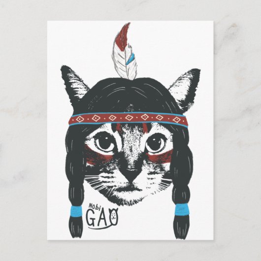 Tiger Lily Briefkaart (Voorkant)