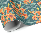 Tiger Lily Cadeaupapier (Rol Hoek)