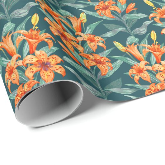 Tiger Lily Cadeaupapier (Rol Hoek)