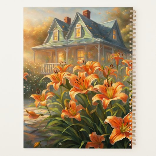 Tiger Lily Calendar Planner (Achterkant)