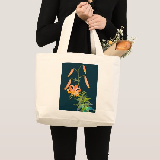 Tiger Lily Canvas tas (Voorkant (product))