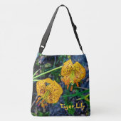 Tiger Lily Crossbody Tas (Achterkant)