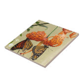 Tiger Lily en Monarchs Tegeltje (Zijkant)