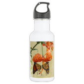 Tiger Lily en Monarchs Waterfles (Voorkant)