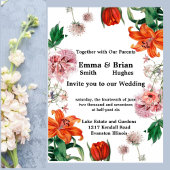 Tiger Lily en Tulips Kaart