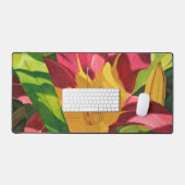 Tiger Lily Floral Bureaumat (Keyboard & Muis)