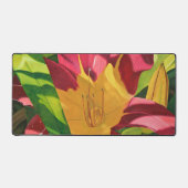 Tiger Lily Floral Bureaumat (Voorkant)