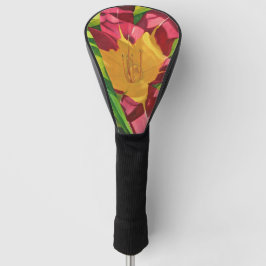 Tiger Lily Floral Golfheadcover