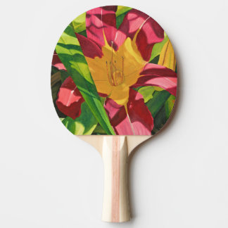 Tiger Lily Floral Tafeltennisbatje
