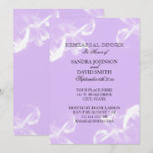 Tiger Lily Floral Wedding Rehearsal Uitnodiging (Voorkant / Achterkant)