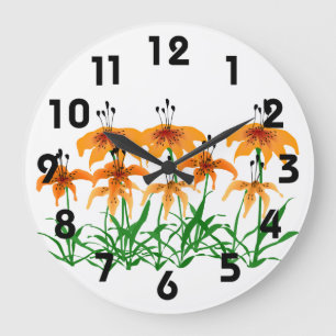 Tiger Lily-kast Grote Klok