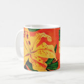 Tiger Lily Koffiemok (Voorkant links)