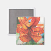 Tiger Lily Magneet (Voorkant / Achterkant)