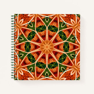 TIGER LILY MANDALA JOURNAL NOTITIEBOEK