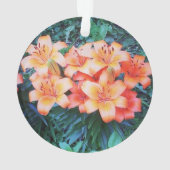 Tiger Lily Ornament (achterkant)