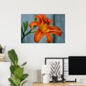 Tiger Lily Poster (Thuiskantoor)