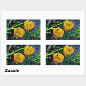 Tiger Lily Rechthoekige Sticker (Vel)