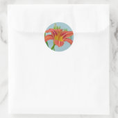 Tiger Lily Ronde Sticker (Tas)