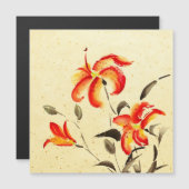 Tiger Lily - rood (Voorkant / Achterkant)