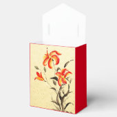 Tiger Lily - rood Bedankdoosjes (Geopend)