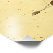 Tiger Lily - rood Foto Afdruk (Hoek)