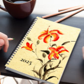 Tiger Lily - rood Planner