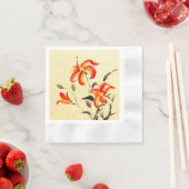 Tiger Lily - rood Servet (Insitu)