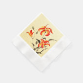 Tiger Lily - rood Servet (Hoek)