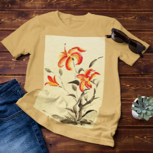 Tiger Lily - rood T-shirt
