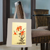 Tiger Lily - rood Tote Bag