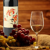 Tiger Lily - rood Wijn Etiket