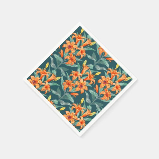 Tiger Lily Servet (Hoek)