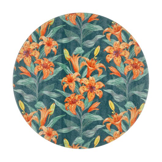 Tiger Lily Snijplank (Voorkant)