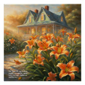 Tiger Lily Symbolism Perfect Poster (Voorkant)