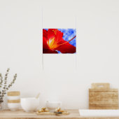 Tiger Lily "tekening" Poster (Keuken)