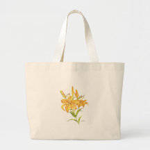 Tiger-lily tote bag