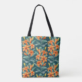 Tiger Lily Tote Bag (Achterkant)