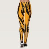 Tiger Lines Leggings: Fierce Style en Comfort Leggings (Achterkant)